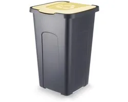 Artgos - Afvalcontainer - Sorta - Geel - 50L