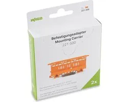 WAGO Serie 221 Bevestigingsadapter 2 stuk(s)