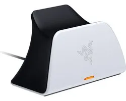 Razer - Oplaadstation PS5 Controller Standaard - Snel Laden - Wit