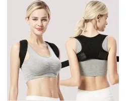 Rugbrace Postuur Corrector, Houding Rug Corrector, Houdings Correctie, Rugband, Comfortabele Ondersteuning Voor Wervelkolom Schouder En Rug, Rugsteun Voor Een Betere Lichaamshouding Voor Dames En Heren, Maat S - M - L