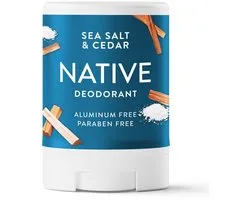 Native Mini Solid Deodorant - Reisformaat - Zeezout & Ceder - 15g