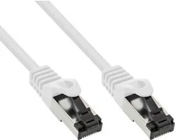 GHMT-Gecertificeerd CAT8.1 S/FTP LSZH 1M Wit - Netwerkkabel - Computerkabel - Kabel