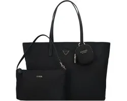 GUESS Shopper Schoudertas Eco Gemma Large Tech Tote Bag Black Zwart