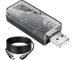 USB Isolator Module voor Veilige Gegevensoverdracht en ESD Bescherming met USB Verlengkabel en 12Mbps Snelheid