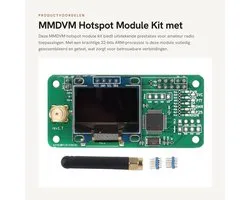 Dailygoods- Hotspot Module Goede Prestaties - UHF/VHF Antenne - SMA Interface - LED Display - DMR/P25/D-Star Ondersteuning - Compacte Structuur - Toegangspunt