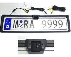 Support de plaque d'immatriculation universel + caméra couleur 1/4 CCD