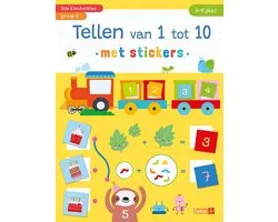 Tellen van 1 tot 10 met stickers 5-6 jaar