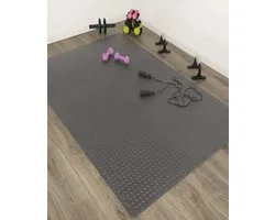 Vloer mat - Rubberen mat - trainingsmat - fitnes mat - mat van rubber - rubberen tegels - floor mat