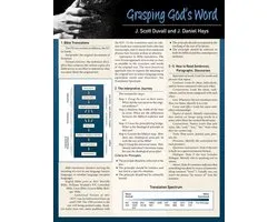 Zondervan Get an A! Study Guides - Grasping God's Word Laminated Sheet