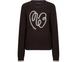 Red Button - Dames sweater - Maat XL - Vrouwen - Bruin -