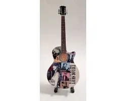 Guitare Mini Taylor Swift The Eras Tour, objet de collection, décoration, cadeau, instrument miniature, cadeau d'anniversaire