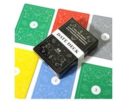 Date Deck – 50 Conversation Starter Cards for Couples | Deep Questions & Relationship Card Game
