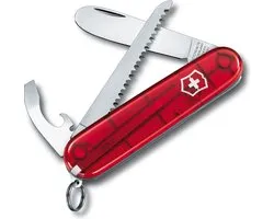 Victorinox MY FIRST VICTORINOX rouge transparent