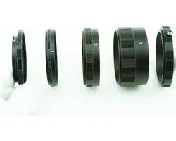 Macro Extension Tubes: Canon EOS Camera Lens 3*metaal rings