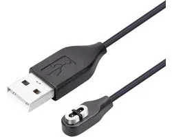 Oplaadkabel geschikt voor Shokz OpenRun - Pro - Mini - 2 - OpenMove - OpenSwim - AfterShokz Aeropex AS800 - OpenComm - Usb Oplader Kabel - 1 Meter - Zwart