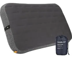 Thijox - TREKOLOGY ALUFT Groot Opblaasbaar Kussen - Ergonomisch Campingkussen voor Strand en Outdoor Avonturen - Ultra Comfortabel Grijs Hoofdkussen m