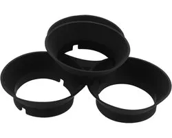 4 Stuks Delige Rubberen Koffiemolen Afdichtring Vervangende Gasket voor Elektrische Conische Molens Compatibel met Baratza Virtuoso Voorkomt Lekken Behoudt Verse Koffiearoma