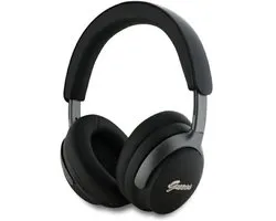 Guess Casque sans fil circum-aural - ANC ENC - Cuir PU - Noir