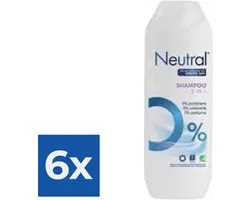 Neutral Shampoo 2 in 1 - 250 ml - Voordeelverpakking 6 stuks