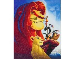 Crystal Art Kit | Diamond Painting The Lion King Medley
