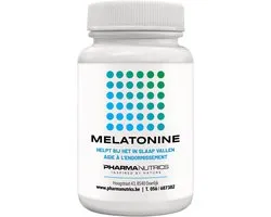 MÉLATONINE 180 Comprimés Fondants - Pharmanutrics - Sommeil - Décalage horaire - Biorythme // Naturel // Complément alimentaire // Hypoallergénique