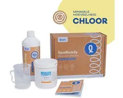 LIVIN' SpaReady Opblaasbare Spa - Whirlpools - Opblaasbaar Spa Onderhoud - Spa Onderhoudsset - Hottub Onderhoudsproducten - Whirlpool Reiniger - 90% Chloorvrij - Verwijdert Biofilm - 3 Maanden Pakket - Geschikt voor Intex en Bestway Opblaasbare Spa