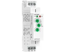 GEYA 10A Multifunction Time Relay 10 Functions Time Delay Relay 1SPDT DIN Rail 0.1s-10 Days (GRT6-M1, AC/DC24V-240V)