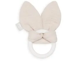 Jollein Bijtring Siliconen Bunny Ears Nougat