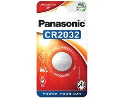 Panasonic CR2032 3V lithium Knoopcel Batterij 12 stuks
