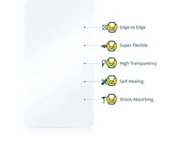 BROTECT - Protection d'écran pour realme 13 Pro Plus - Film de protection transparent à couverture complète - (2 pièces)