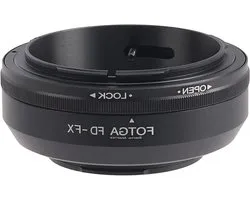 Adaptateur d'objectif FD-FX pour objectif Canon FD FL, compatible avec les appareils photo Fujifilm X-Mount, convertisseur pour X-H2, X-T5, X-T4, X-E4, X-T30 II et plus, convient pour la photographie et la vidéographie