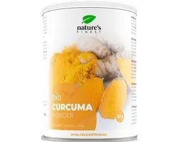 Nature's Finest Curcuma Poudre Bio | Herbe jaune avec effet curatif