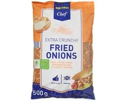 Metro Chef Gebakken Uitjes | Extra Crunchy | 500 Gram