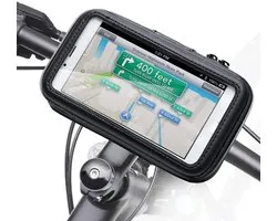 Fietstelefoonhouder Waterdicht Telefoonhouder Motortelefoonhouder voor telefoons tot 6,5 inch