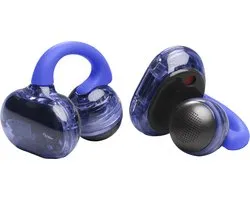 JBL Sensegear Clips - Écouteurs intra-auriculaires ouverts - Bluetooth - Blauw