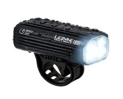 Lezyne Mega Drive 1800i - Fietsverlichting Voorlicht - Micro-USB Oplaadbare fietslamp - LED Voorlamp Fiets - Auto Day/Night Sensor - Smart Connect Technology - 1800 Lumen - Waterdicht - Zwart