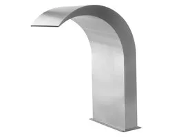 ExcelValley - Cascade en acier inoxydable 304 pour piscine, spa ou étang [LED : Oui]