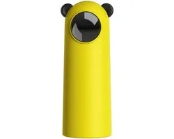 Automatisch Kattenspeelgoed - Geel - Interactief Apporteerspeelgoed - Interactief Kat Laser Speelgoed - USB/Batterij Voeding - 2 Snelheidspatronen, 3 Modi - Perfect voor Binnenkatten en Honden in Verschillende Kleuren