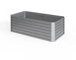 OK-Living Hoogbed – 180 x 60 cm Zilver