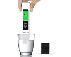 BMUT 3-in-1 TDS Measuring Instrument, Digital Water Quality Tester, EC and Temperature Gauge, Measuring Range 0-9999 - ShopVlot