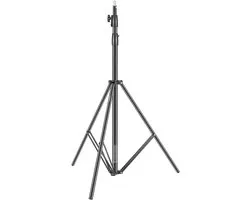 Verstelbare 3 Meter Hoge Lichtstandaard voor Fotostudio - Geschikt voor Softbox, Flitsers en Ringlampen