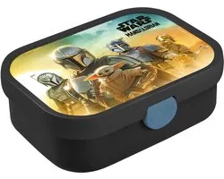 Mepal Lunchbox Campus - 750 ml - Broodtrommel met vakjes voor kinderen - Geschikt voor 4 boterhammen - Star Wars