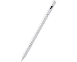Stylet tactile REDOM pour tablette – stylet pour écran tactile avec anti-contact, fonction d'inclinaison et chargement magnétique – stylet numérique pour l'écriture, le dessin et les notes – blanc