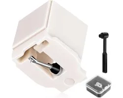 Remplacement de l'aiguille de platine ATN3600L avec brosse, stylet diamant pour Audio Technica AT-LP60X/AT3600L/AT-LP2D, brosse incluse