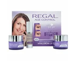 Regal Age Control Geschenkdoos – Anti-Rimpel Dagcrème + Nachtcrème + Oog/Lippen Serum – Cadeauset Botox Effect & Hyaluronzuur Lifting – Cadeaudoos – Giftset Vrouw