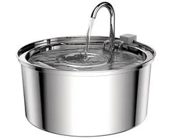 Drinkfontein Kat - Kattenfontein 3.2L - Waterfontein kat - Drinkfontein katten RVS - Drinkbak Kat - Waterdispenser Kat
