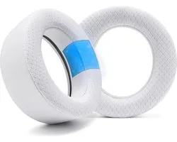 Cooling Gel Ear Cushions for PS5 Pulse Elite - Thicker Cushions & Wider Opening - White