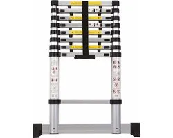 Telescopische Ladder - 2,6 M - 9 Treeds