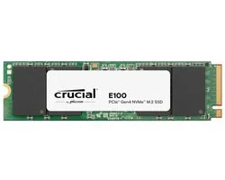 Crucial E100 | SSD NVMe de 1 To | M.2 Gen4 | 5.000MB/s Lecture | 4.500MB/s Écriture