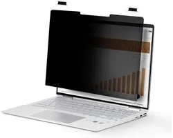 StarTech.com Privacy Filter pour écran tactile 14 pouces 16:10, filtre de sécurité antireflet, protection d'écran pour écran d'ordinateur portable avec réduction de la lumière Blauw de 51 %, rabattable